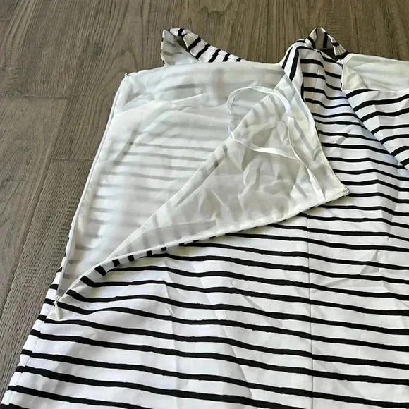 🔥j.crew🔥 | Dark  navy blue and white horizontal striped dress - Picture 12 of 12